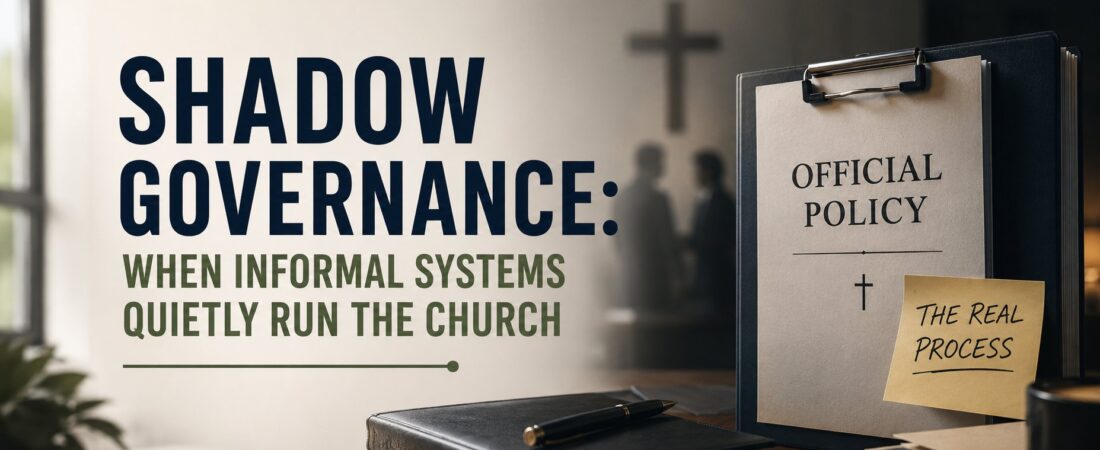 Shadow Governance: When Informal Systems Quietly Run the Church